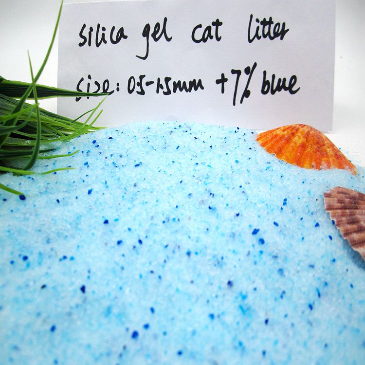 Non tracking cat litter Silica Gel Formula